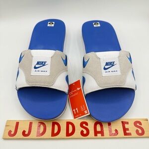 Nike Air Max 1 Mens Slides Slippers Royal Blue FJ4007-100 Mens Sz 11 NWT
New
